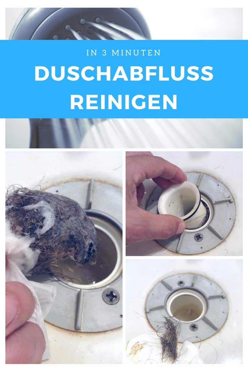 Abfluss In Der Dusche Verstopft Siphon Reinigen In 3 Minuten